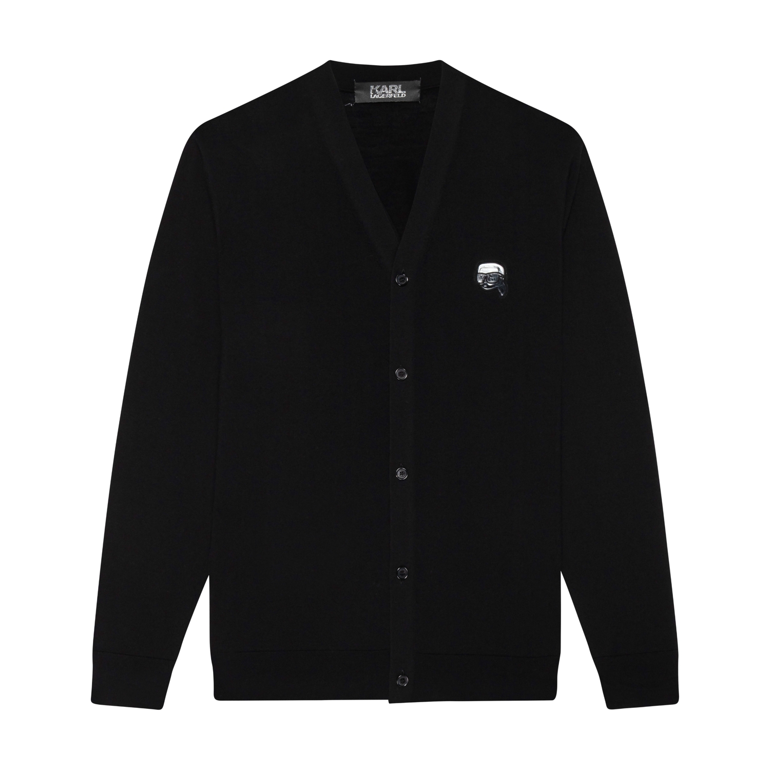 

KARL LAGERFELD FW25 вязаный свитер Unisex KARL LAGERFELD/Karl Lagerfeld Jeans, черный