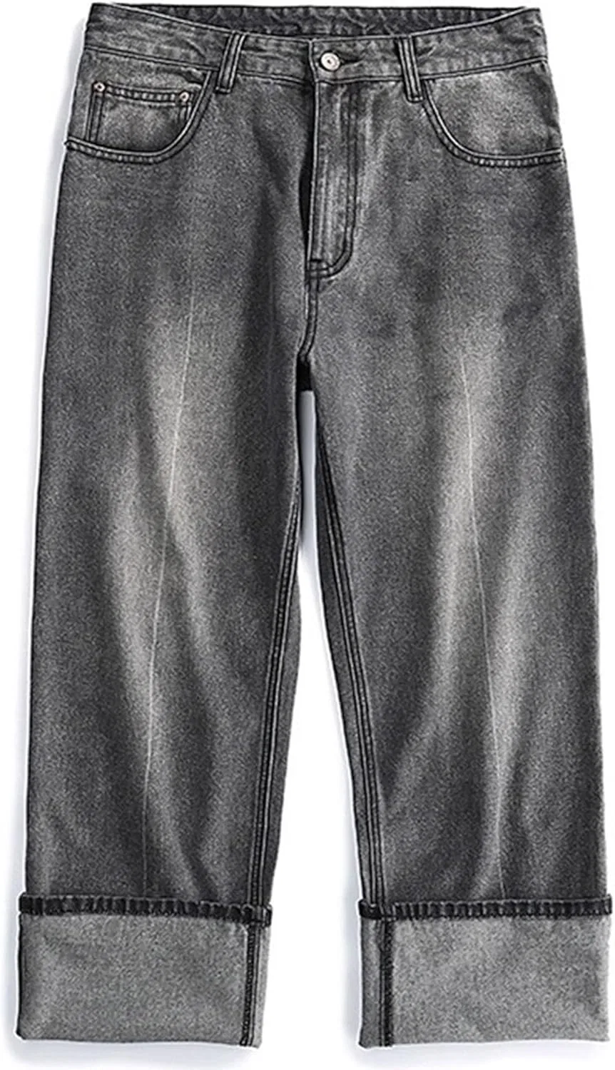 Джинсы свободные Baggy Hip Hop Jean, Grey — фото 2
