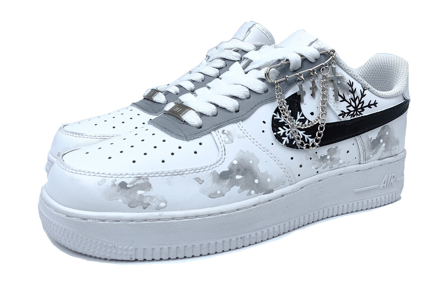 

Мужские кроссовки для скейтбординга Nike Air Force 1, White