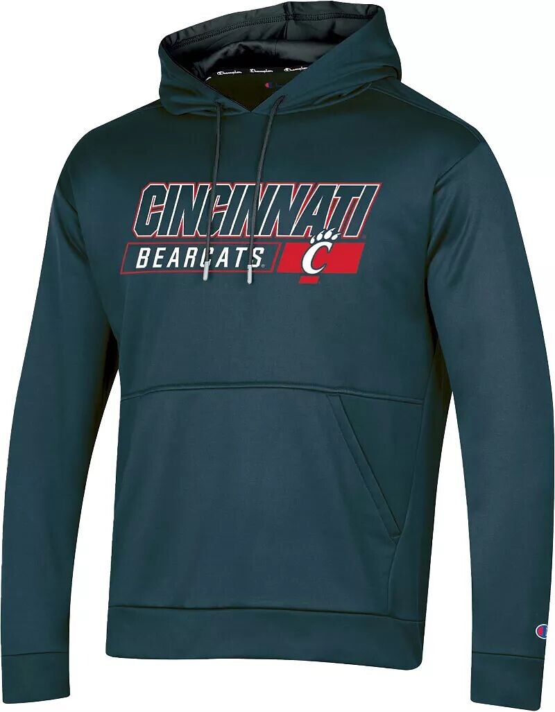 

Мужская темно-серая и черная толстовка Champion Cincinnati Bearcats