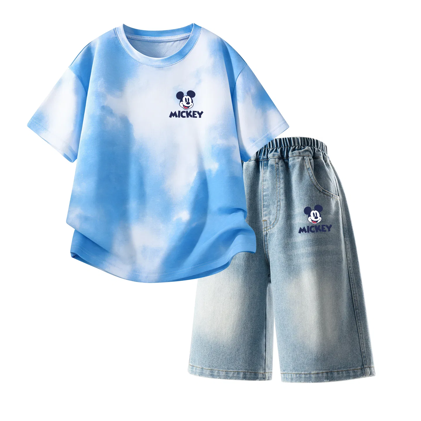 Джинсы детские Thin Disney, Dicy Mickey Mouse K Cloud Blue+Dicy Mickey Mouse K Denim Blue