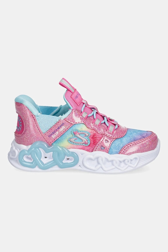 Детские кроссовки INFINITE HEART LIGHTS ETERNAL SHIMMER Skechers, розовый — фото 2