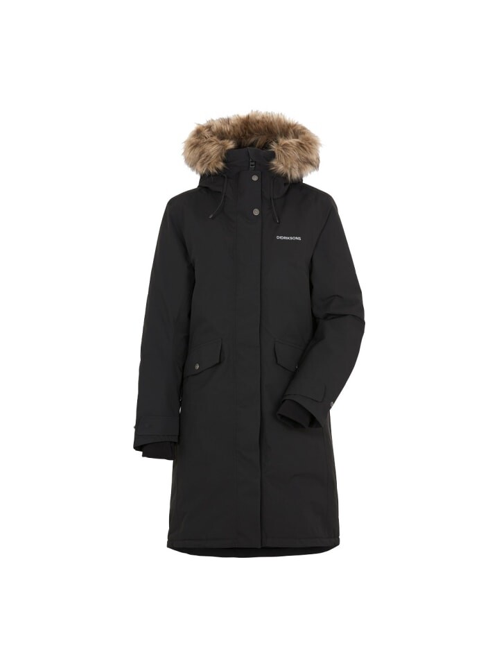 

Пуховик Didriksons Parka Erika, черный