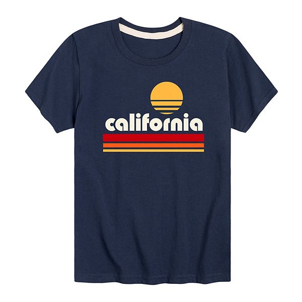 

Футболка с ретро-графикой California Sun для мальчиков 8-20 Licensed Character