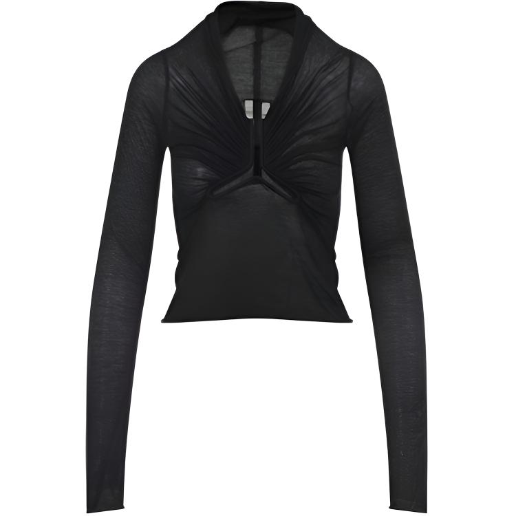 

Топ плиссе RICK OWENS, черный