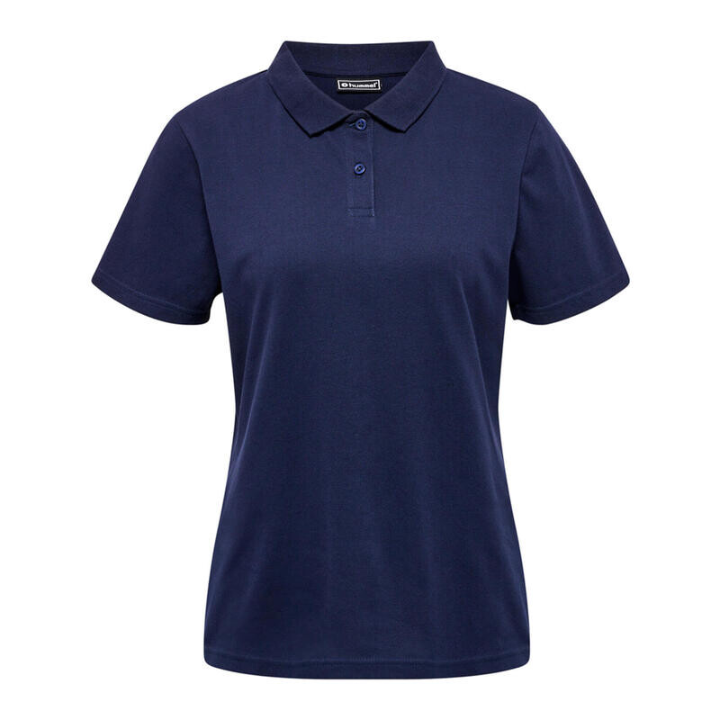 

Hmlred Stretch Polo женская рубашка-поло для мультиспорта HUMMEL, цвет blau