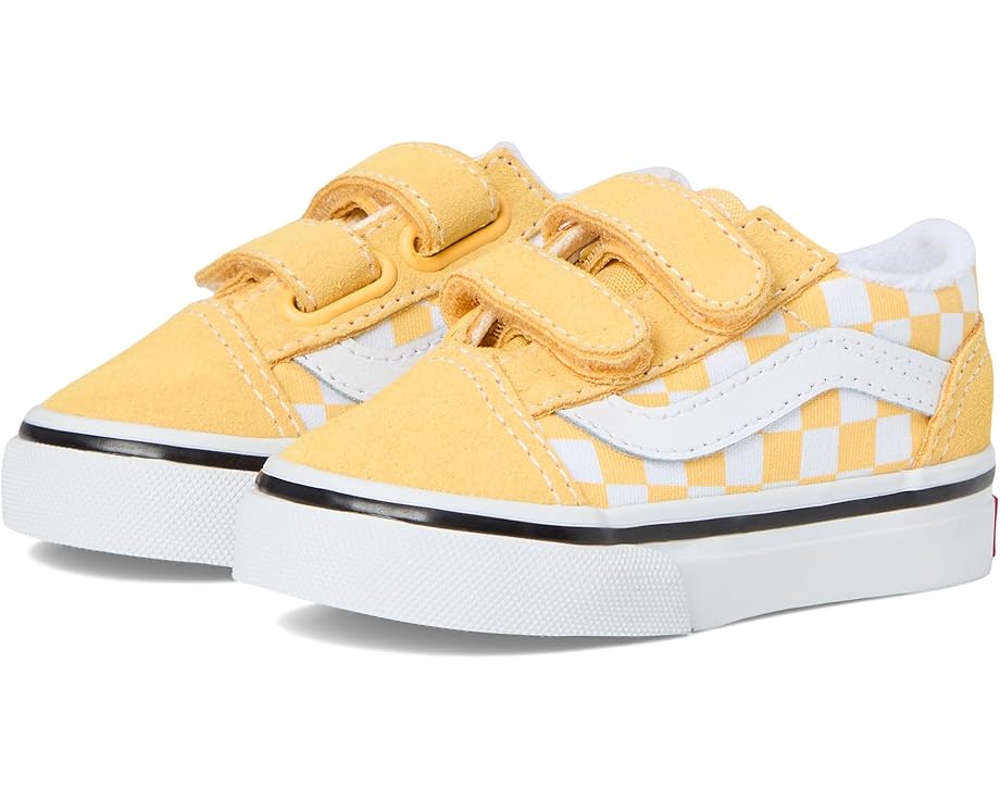 

Кроссовки Vans Kids Old Skool V, цвет Color Theory Checkerboard Banana Cream