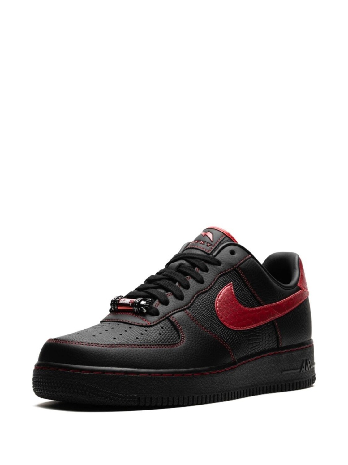 Кроссовки Air Force 1 Low RTFKT - Demon Nike, черный — фото 4