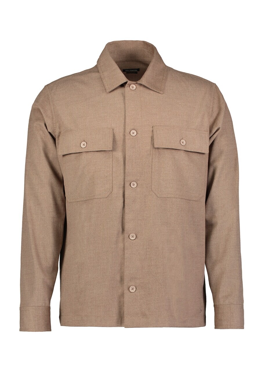 

Повседневная рубашка ROY ROBSON Regular fit Button Up Shirt, темно-бежевый