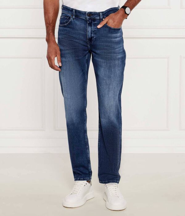 

Джинсы тройка бо Regular fit Boss Orange, синий