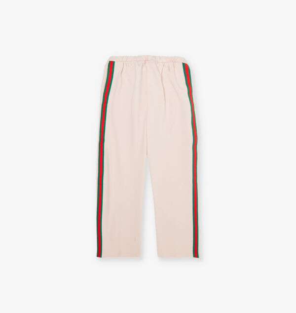 

Прямые хлопковые спортивные штаны с узором в полоску 6-12 лет Gucci, мультиколор