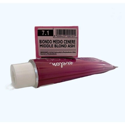 

Pro Color Crema 7.1 Средний блондин пепельный 100мл, Evelon