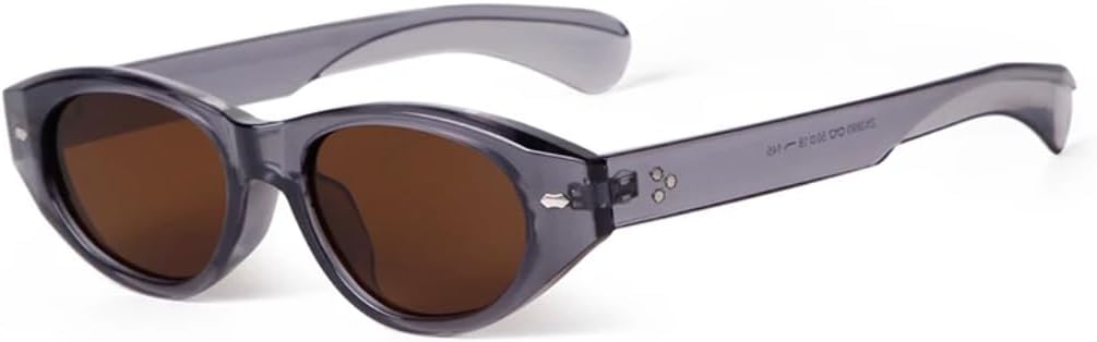 

Солнцезащитные очки с защитой от УФ-излучения UV400 | Зеленые овальные линзы с синими заклепками | Яркие линзы для занятий спортом на открытом воздухе и вождения DSVIGF, C5