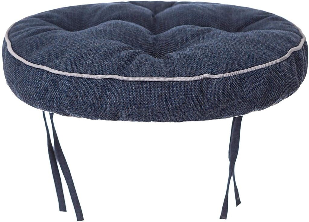 

Набор из 4 подушек на стул 38x38 см - удобная подушка 10 см для стула, табурета-скамейки - мягкая подушка для сиденья стул для столовой стулья и скамейки Темно-синий Инари Hobbygarden