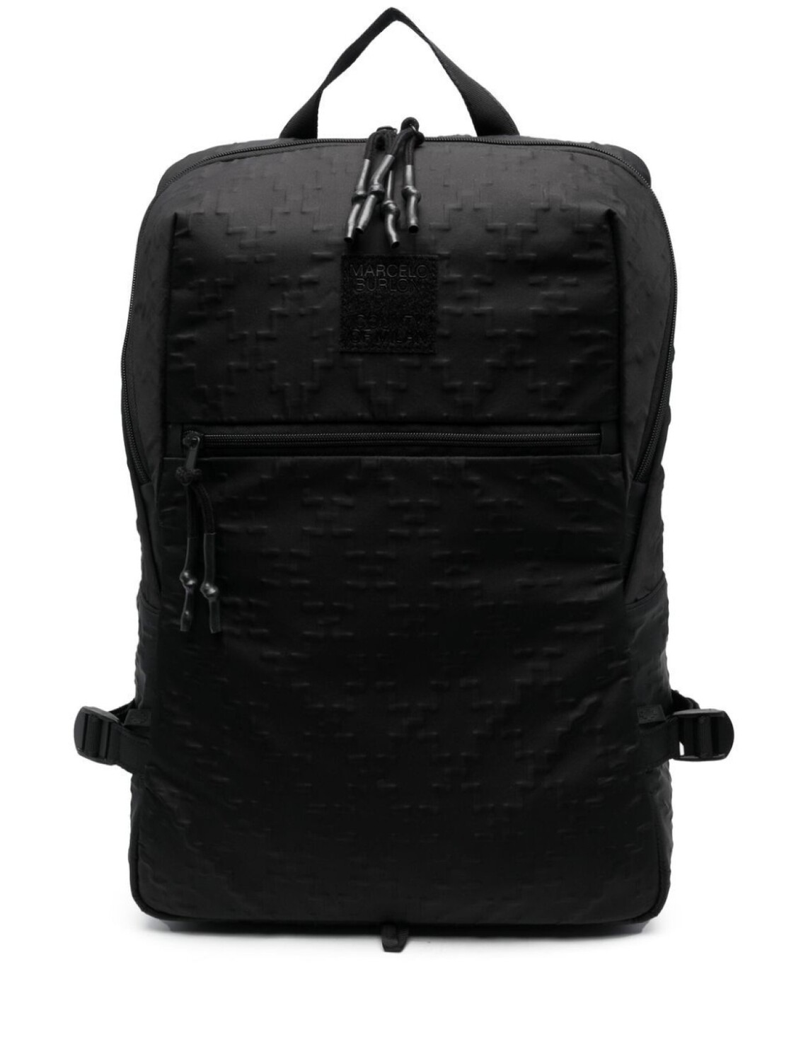 

Marcelo Burlon County of Milan рюкзак с нашивкой-логотипом, черный