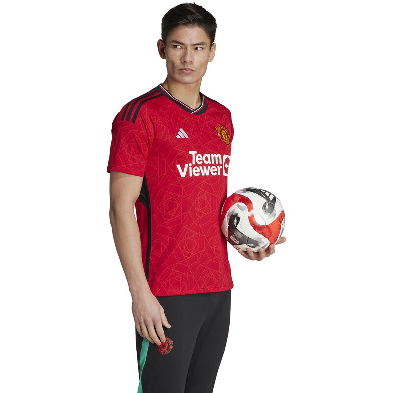 Домашняя футболка «Манчестер Юнайтед» 23/24 Adidas, цвет tmcord — фото 3