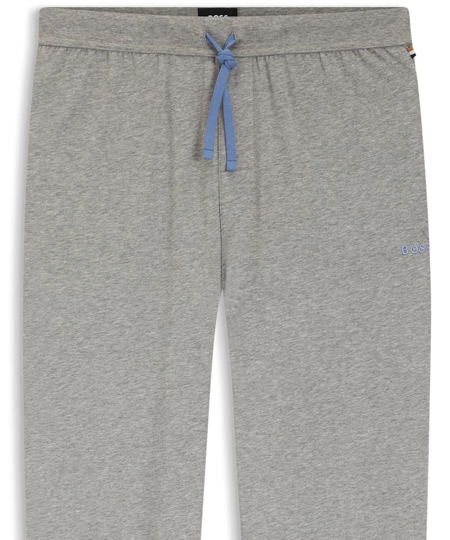 Мужские спортивные брюки средней посадки Mix & Match BOSS, Gray — фото 3