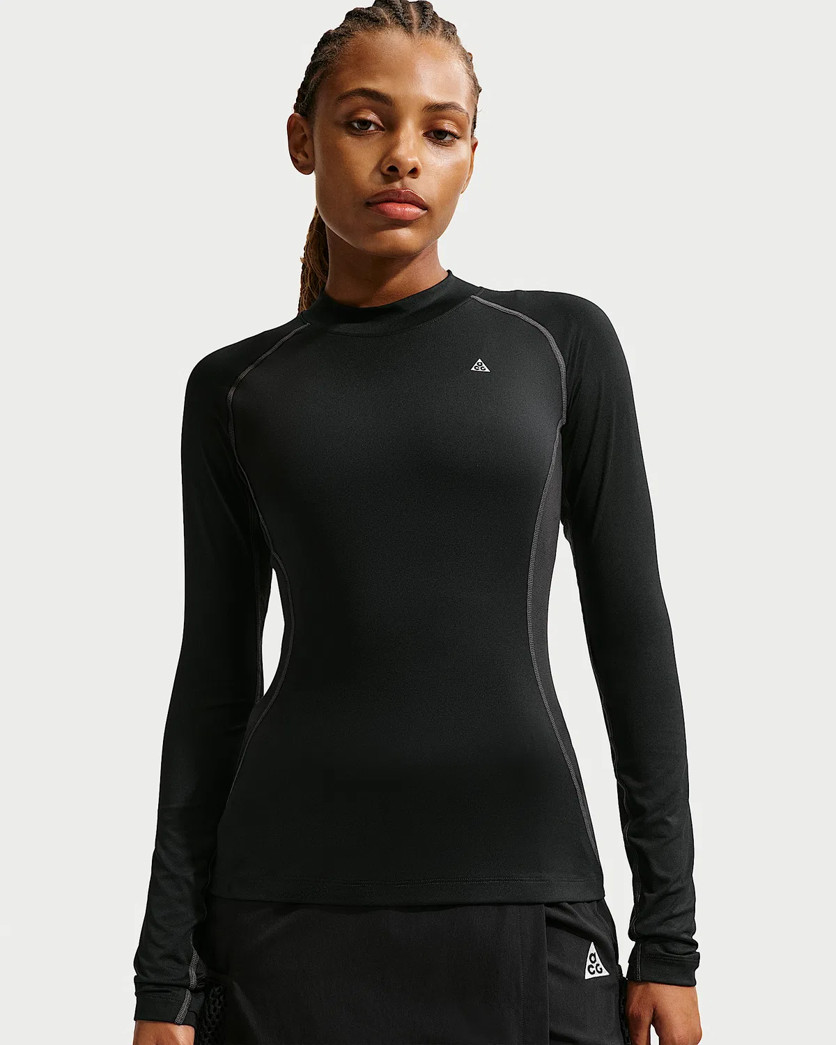 Женская термофутболка с длинным рукавом Nike ACG "Wildsee", Black/Anthracite/Summit White