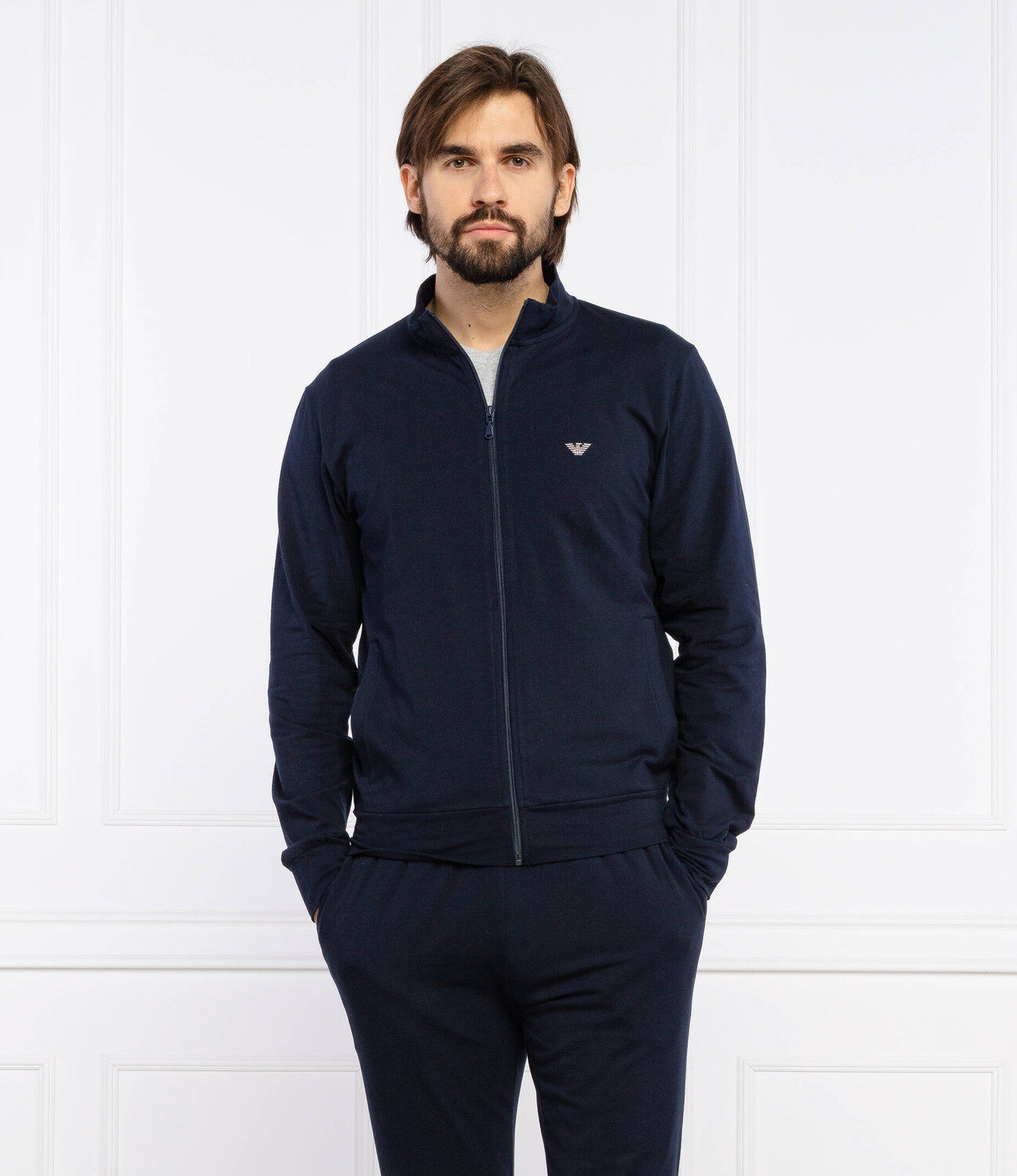 

Спортивный костюм Emporio Armani regular fit, темно-синий