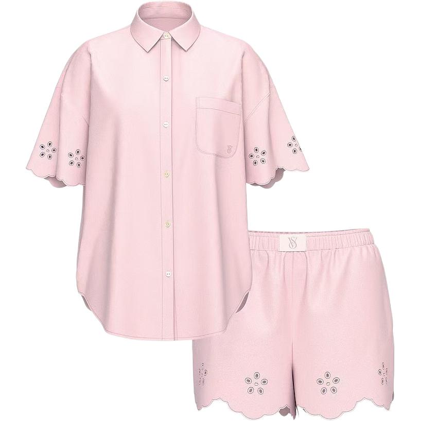 

Пижамный комплект для женщин Victoria's Secret, розовый