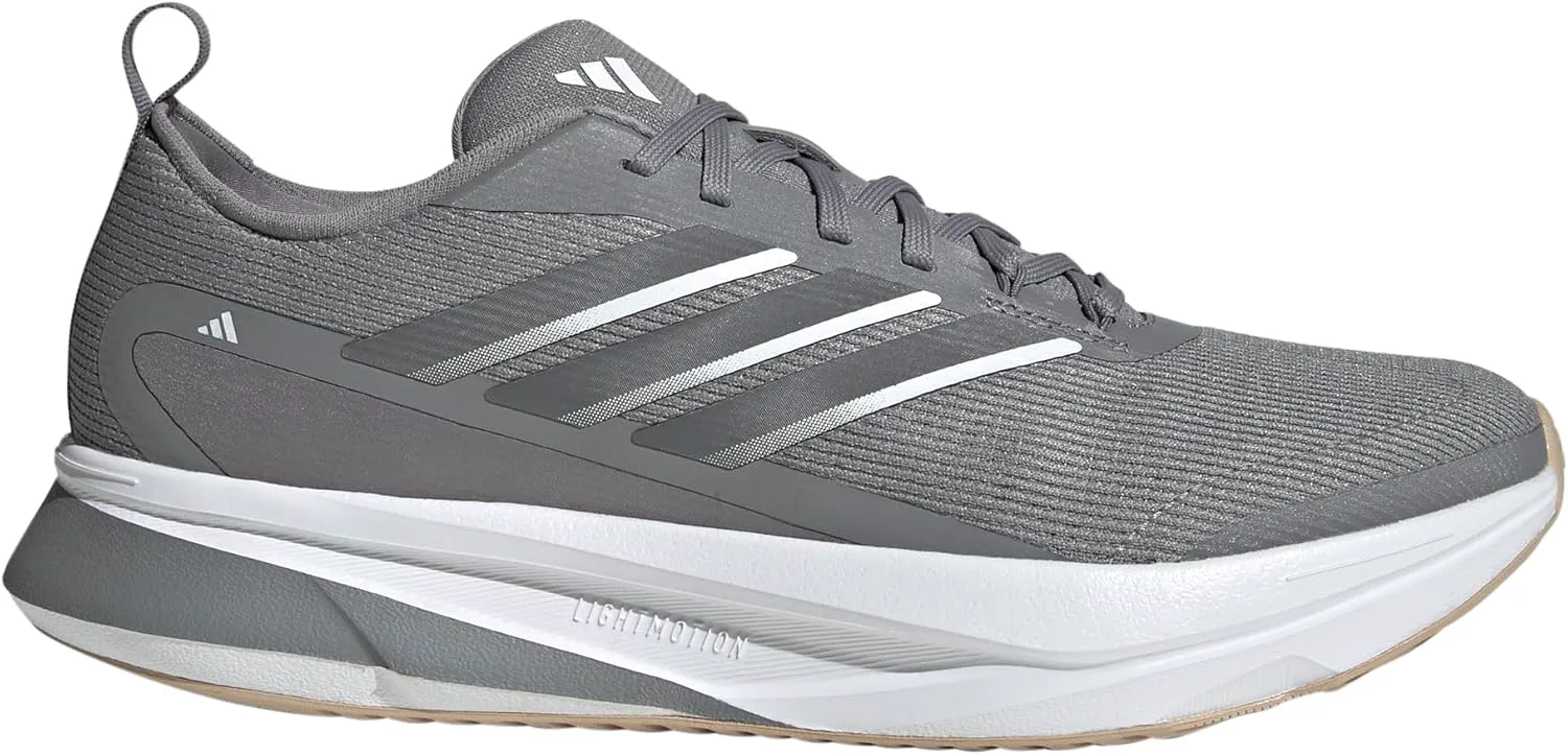 Мужские кроссовки для бега Adidas Duramo SL 2, серый/белый — фото 4