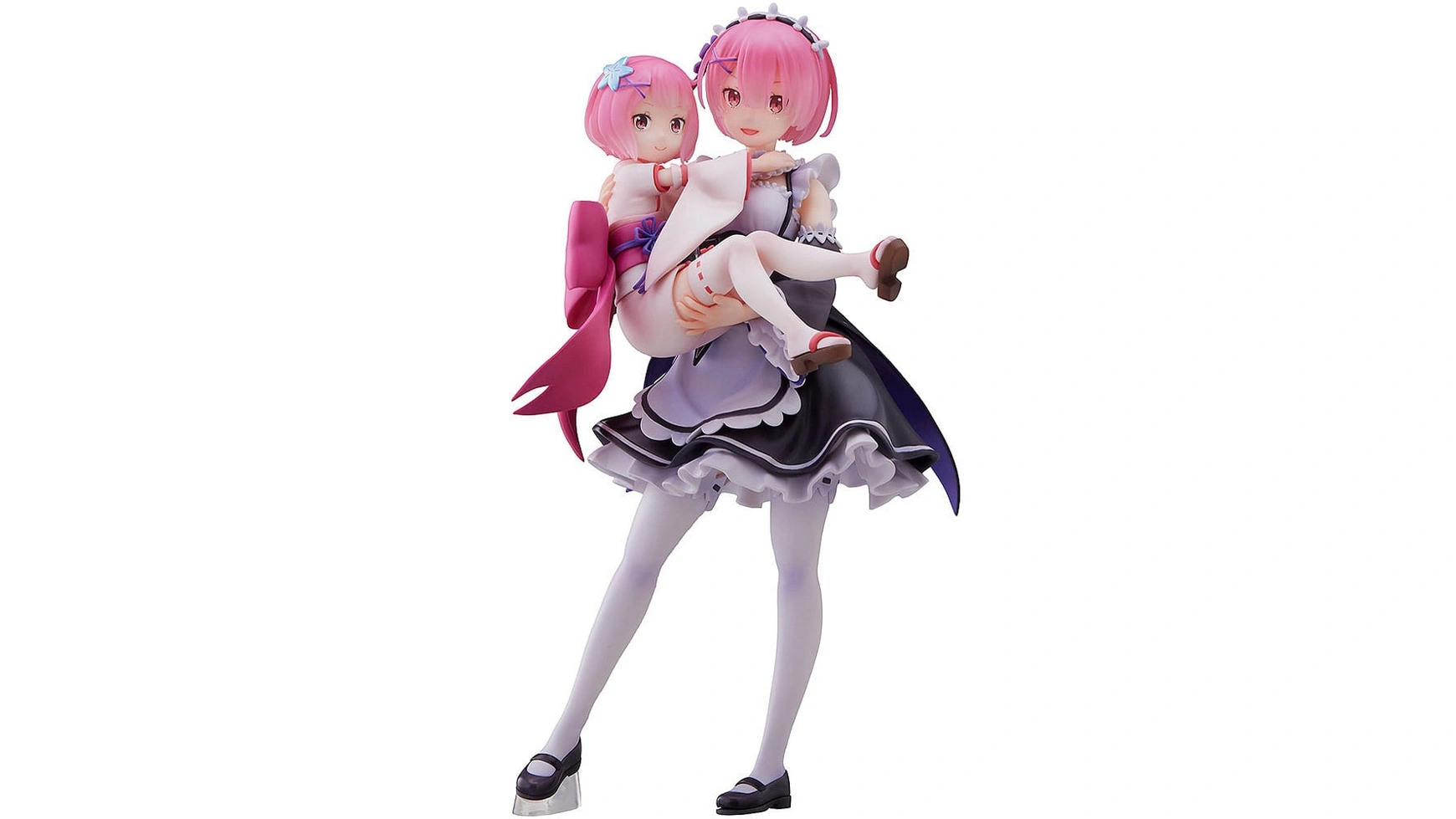 

Re Zero Starting Life in Another World Статуя из ПВХ 1/7 Баран и Детский баран 23 см