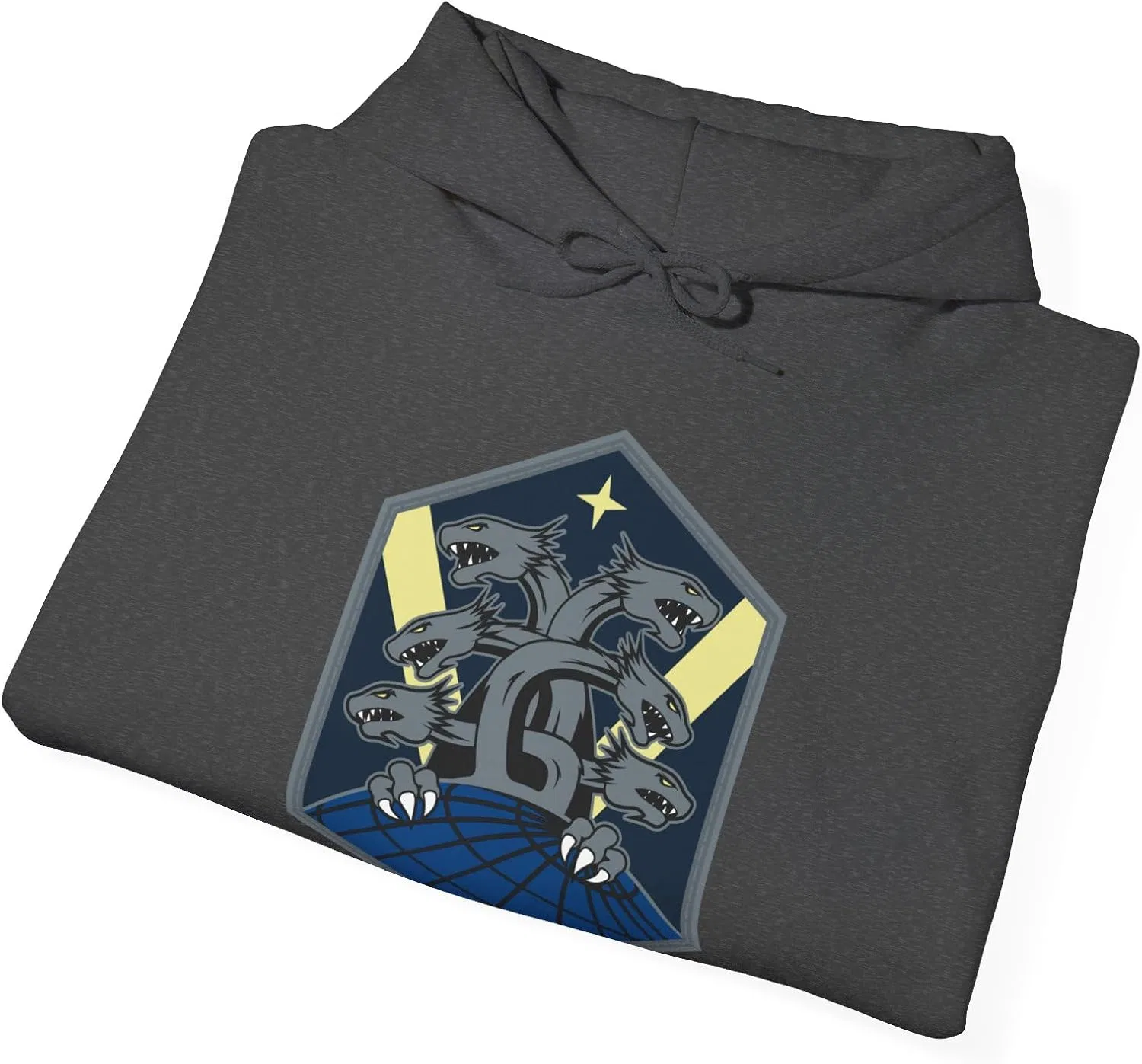 Толстовка Space Base Delta 1 (U.S. Space Force) GENERIC, Dark Heather — фото 4