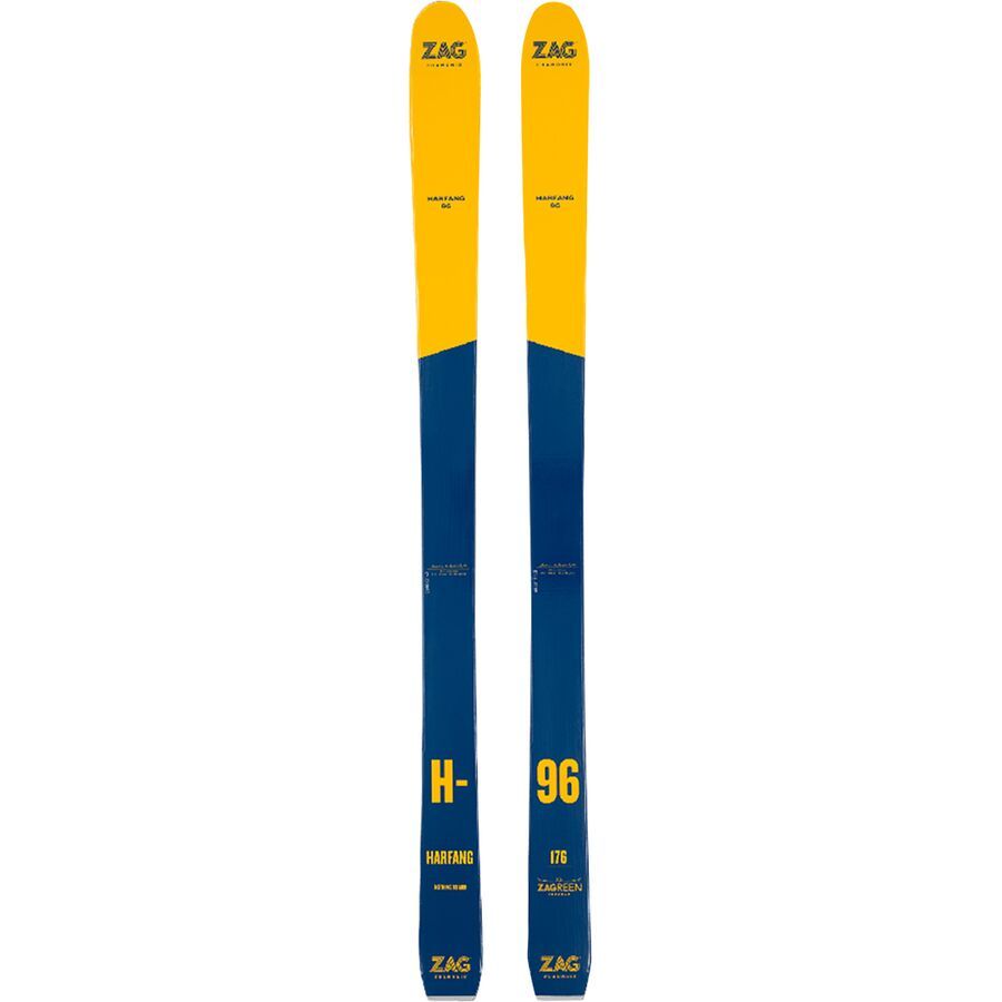 

Лыжи Zag Skis H96 Zag Skis, Yellow/Blue