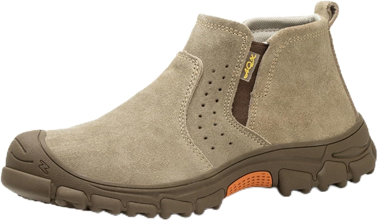 

Мужские сапоги для сварки с шнуровкой, противоскользящие, дышащие, с защитным стальным носком, огнестойкие и термоустойчивые кожаные мужские туфли со стальным носком, прочные и безопасные для строительной отрасли Houdbdol, Breathable