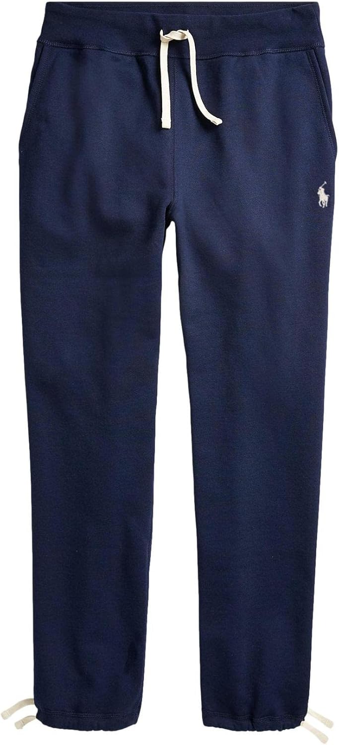 

POLO RALPH LAUREN Мужские спортивные флисовые брюки с завязками, Blue
