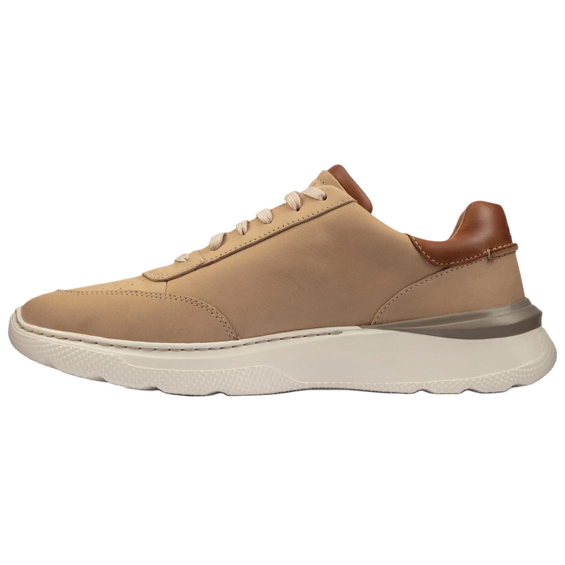 

Clarks Мужские повседневные низкие кроссовки Sprint Lite на шнуровке, коричневые