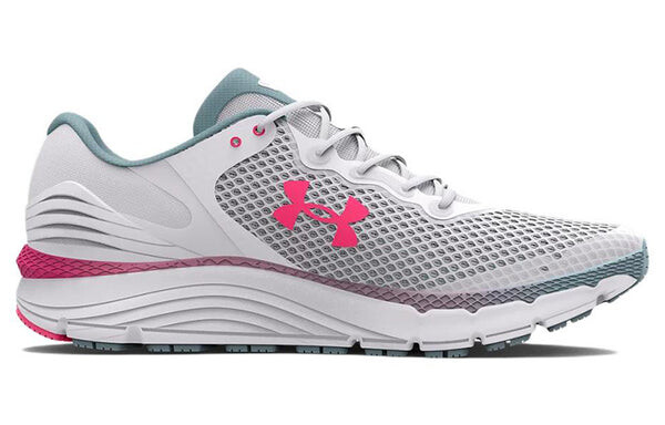 Кроссовки charged intake 5 'white pink' Under Armour, белый — фото 2