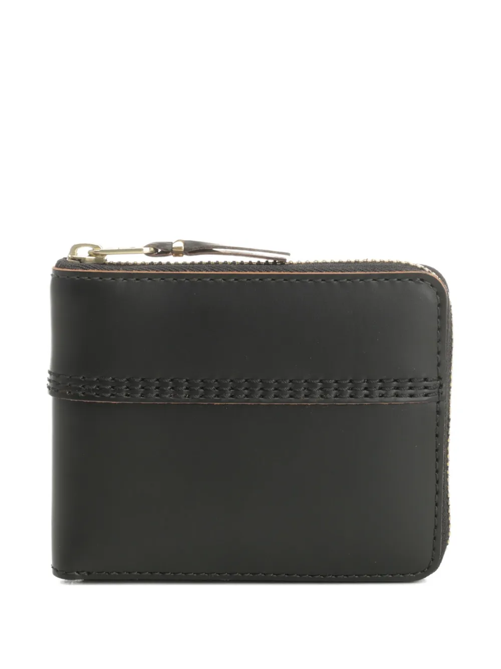 

Кожаный кошелек на молнии Comme Des Garçons Wallet, черный