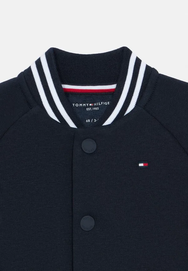 Куртка-Бомбер с вышитым логотипом на спине Tommy Hilfiger, Dark Night Navy — фото 4