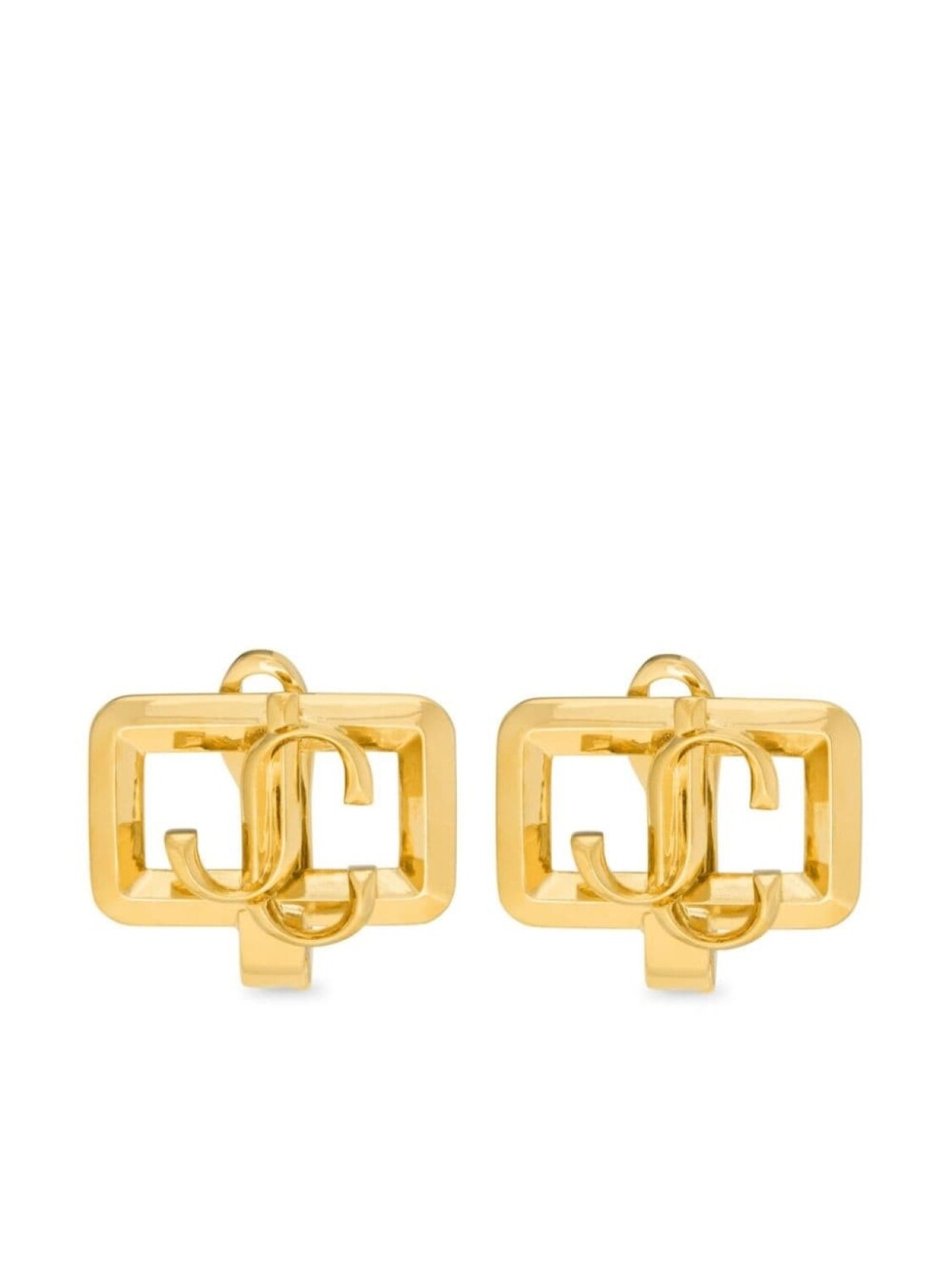 

Квадратные серьги JC Jimmy Choo, золотой