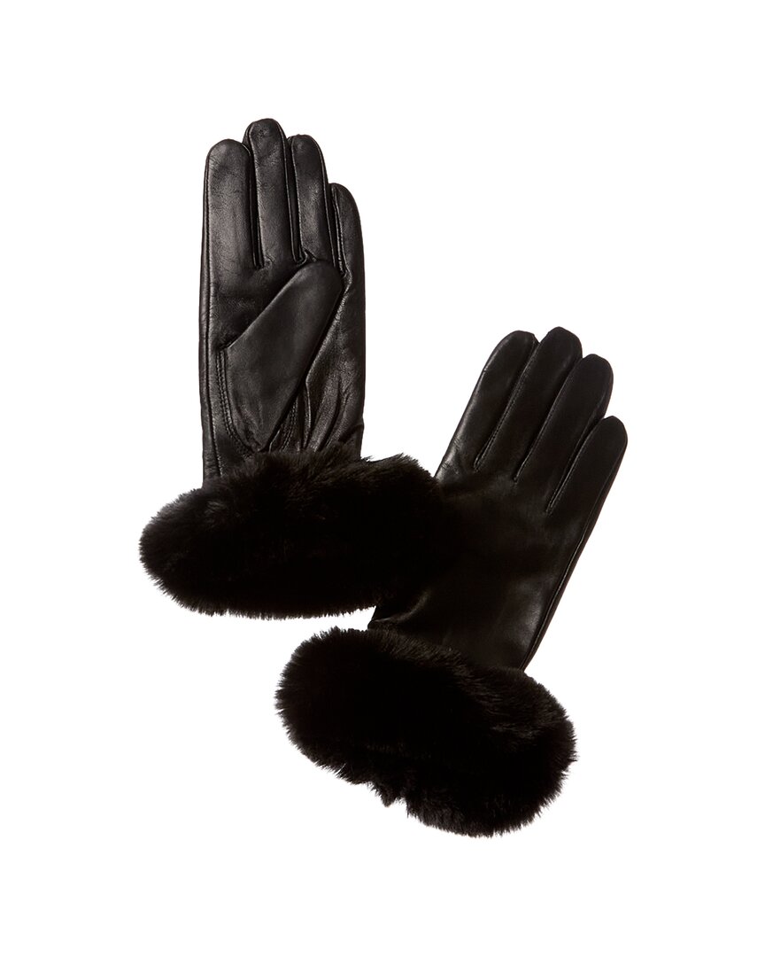

Surell Аксессуары Кожаные Перчатки Surell Accessories, черный