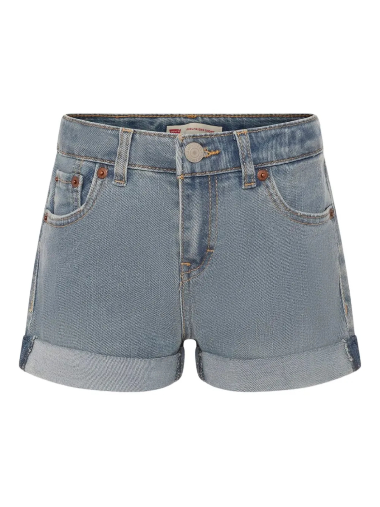 

Детские джинсовые шорты Levi's с отворотами Levi's Kids, синий