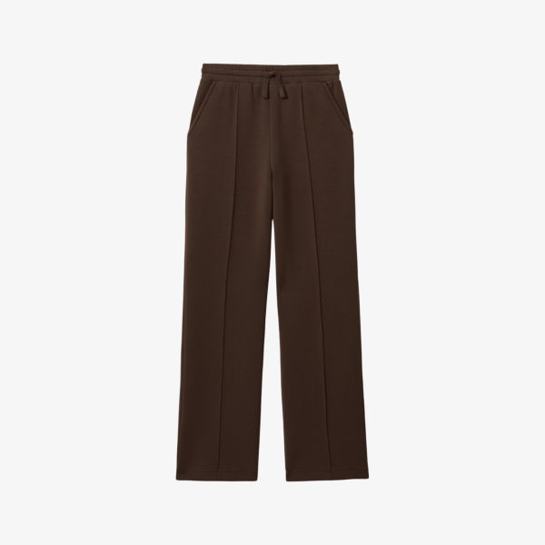 

Бермуды Reiss Bernie с высокой посадкой и широкими штанинами, коричневый