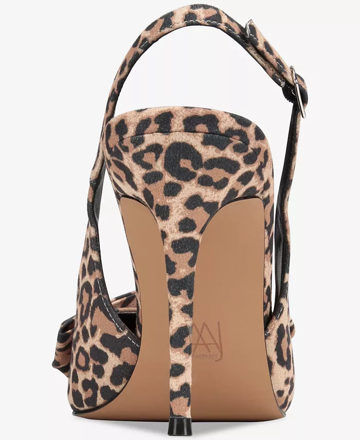 Женские туфли-лодочки Gemma Bow Slingback Aaj By Aminah, мультиколор — фото 3