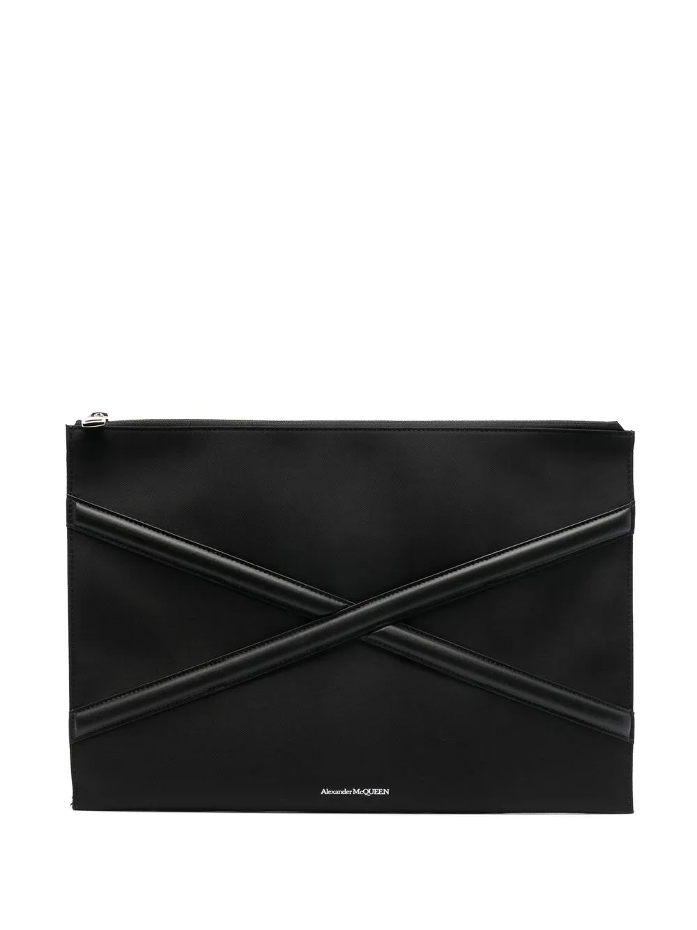 

Клатч Harness с логотипом Alexander McQueen, черный