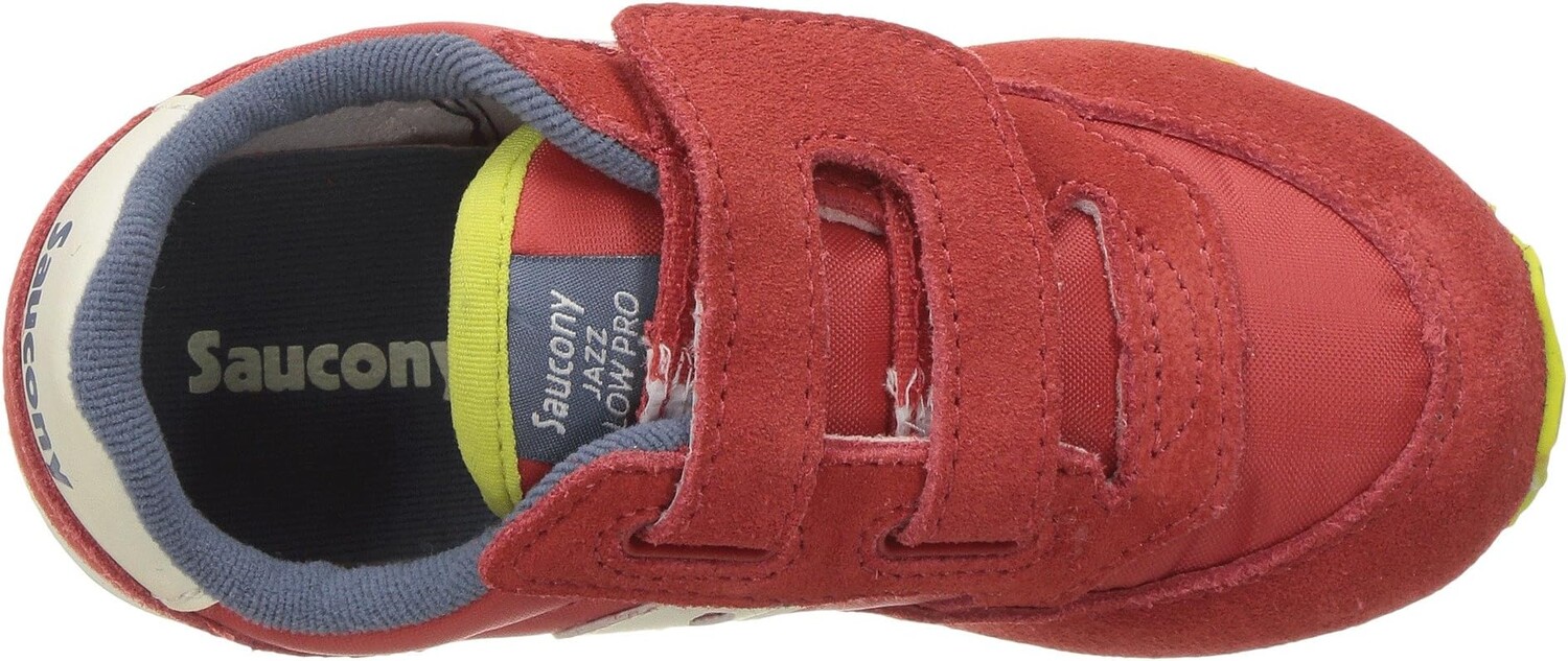 Кроссовки Originals Jazz Hook & Loop Saucony Kids, цвет Red/Blue/Lime — фото 2