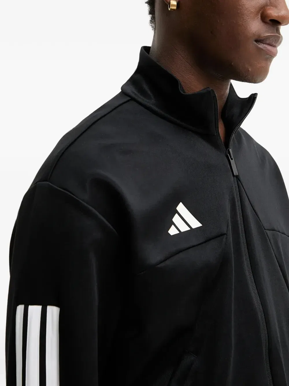 Толстовка на молнии Adidas, черный — фото 4
