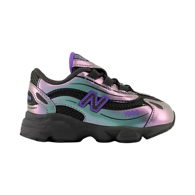 Кроссовки New Balance 1000 Bungee Lace TD 'Black Electric Indigo'