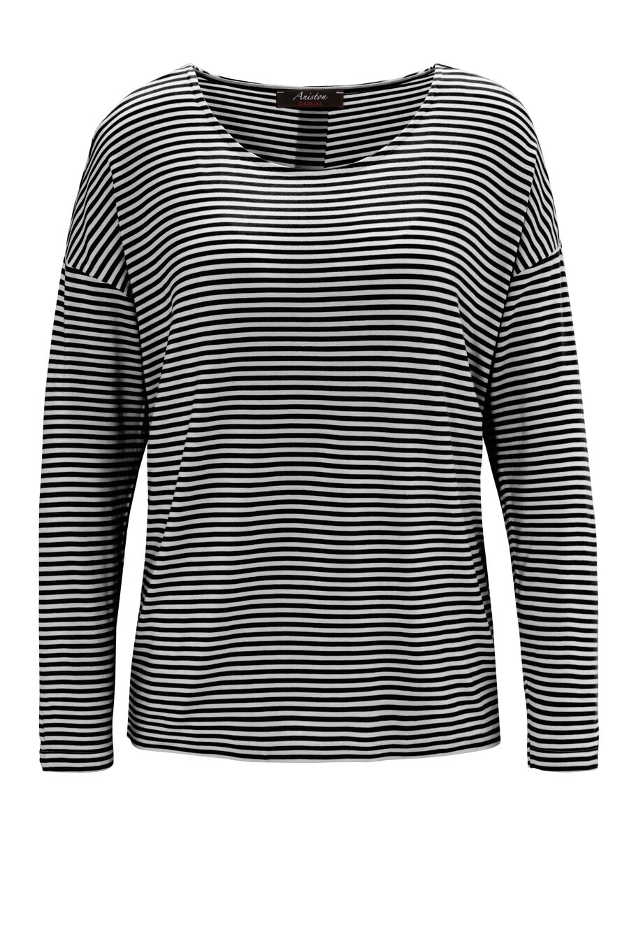 

Лонгслив Aniston CASUAL Shirt, черный