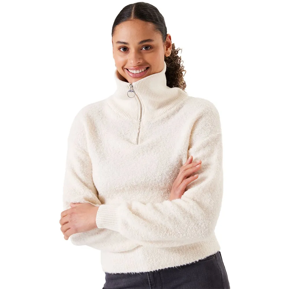 

Свитер Garcia J30242 half zip, бежевый