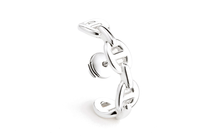 Hermes Серьга из серебра 925 пробы для женщин, 1 шт — фото 3