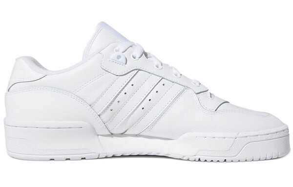 Кроссовки Rivalry low triple cloud Adidas, белый — фото 2