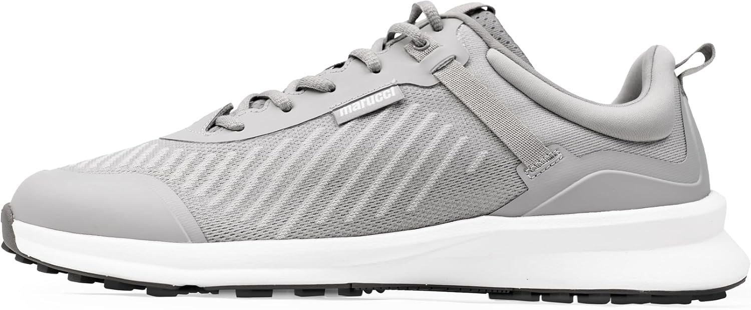 Кроссовки Marucci CFT Trainer для мужчин, бейсбольные тренировочные кроссовки, спортивная обувь для мужчин, надежная регулируемая посадка, легкие, дышащие и долговечные, серый — фото 2