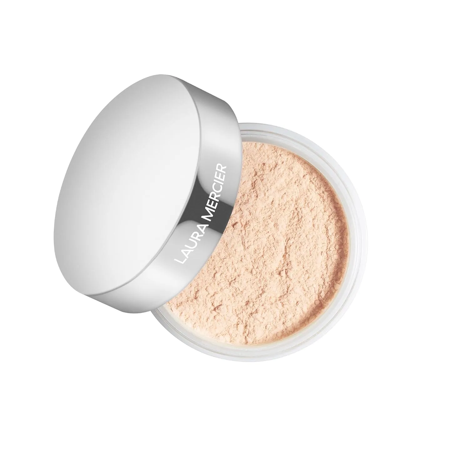 Рассыпчатая полупрозрачная фиксирующая пудра Laura Mercier Light Catcher: сияющий финиш, хайлайтер, разглаживает кожу и скрывает поры, стойкая, 2 оттенка для практически всех типов кожи., Celestial Light - Champagne Beige