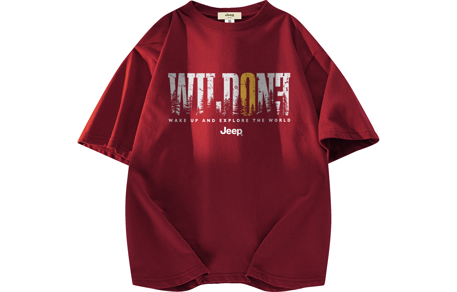 

Футболка Moxima Lifestyle Unisex Jeep, red